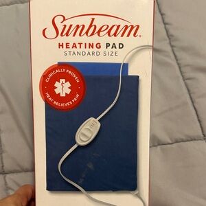 Sunbeam Blue Thermal Heating Pad